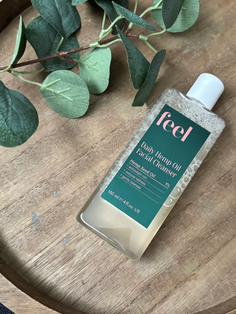 Daily Hemp Oil Facial Cleanser — Green